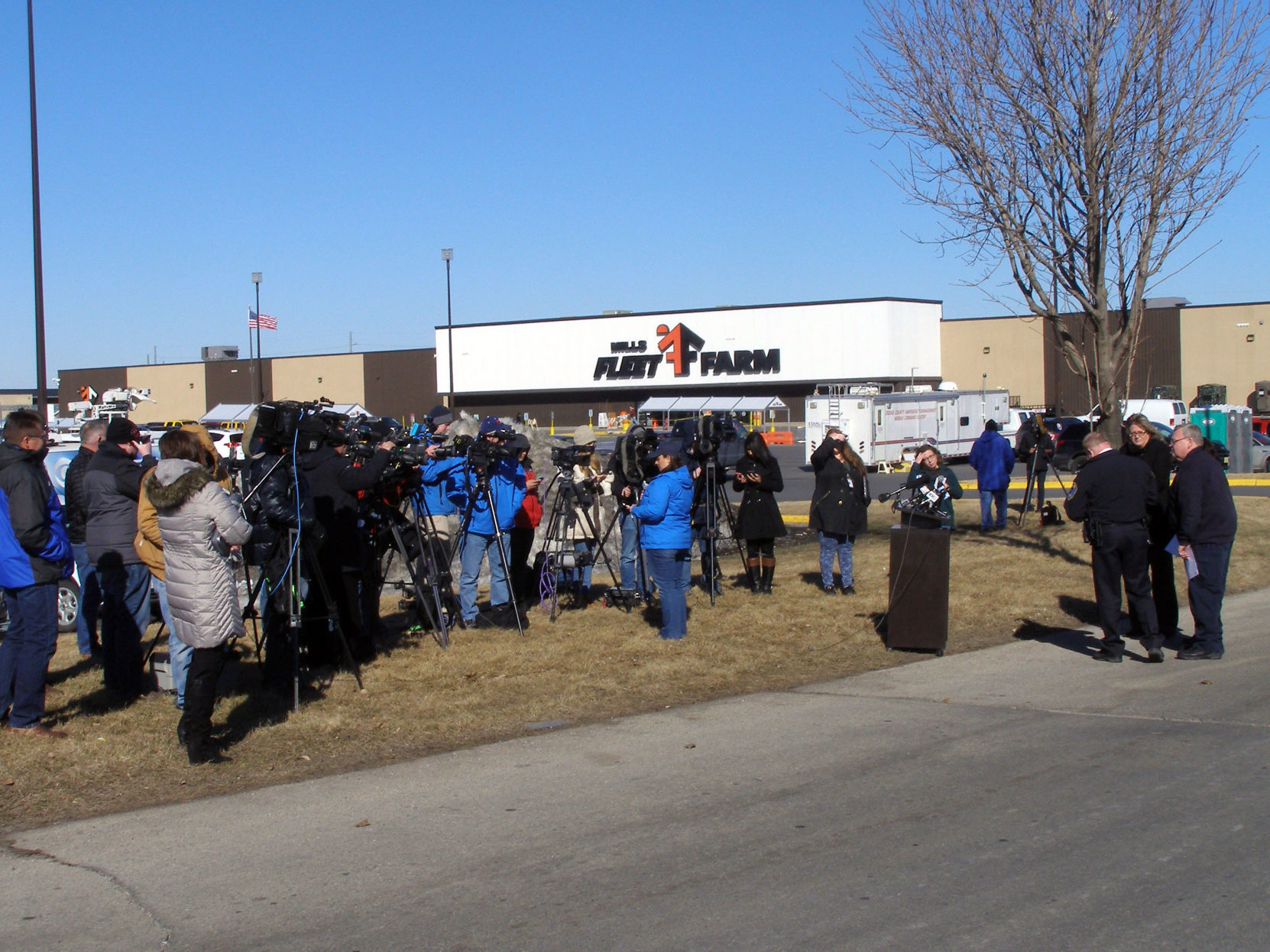 Investigation photos from 109 Knaup Drive explosion